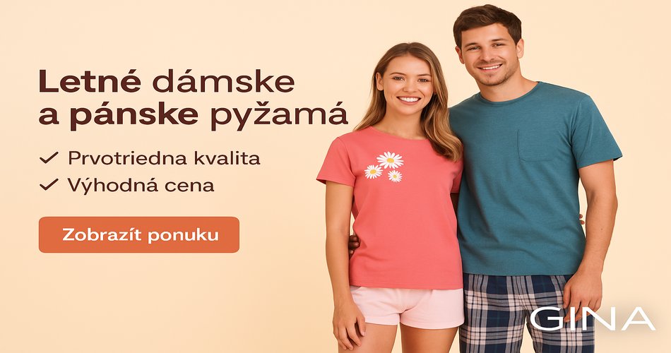 Gina letné pyžama