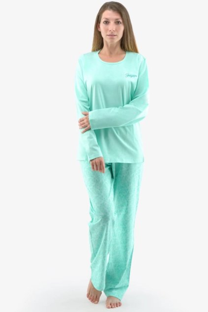 19141 damske pyzamo s dlhym rukavom gina