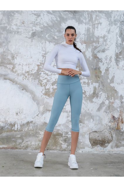 Dámske kapri legíny LISMINA 7/8 model 4724 farby dunaj