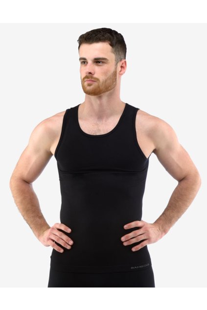 Pánske bambusové tielko čierne