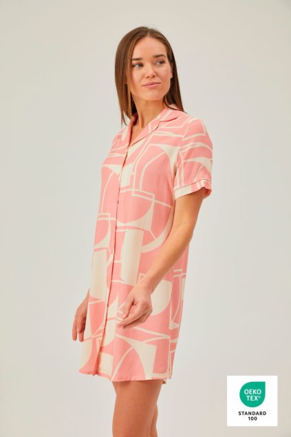W24503 Dámske viskózové letné šaty– pohodlné a štýlové