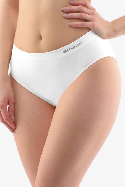 00038 Dámske nohavičky so širším bokom biele