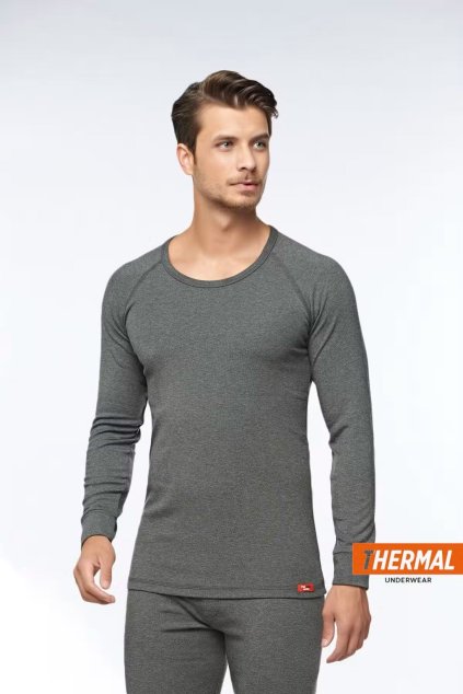 Pánske termotričko sivé