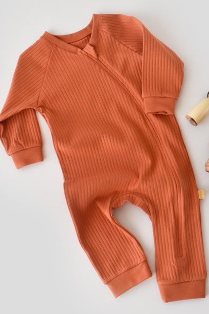 Dupačky na zips 4605 orange