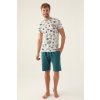 Letný pánsky pyžamový komplet