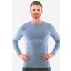 Pánske tričko s dlhým rukávom GINA 7800 sivé