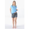 Detail bambusového materiálu pyžama Gina 19174