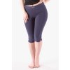 Dámske modré capri legíny GINA 95001 – predný pohľad