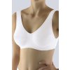 97001 Športová podprsenka na zapínanie biela