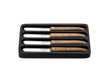 LAGUIOLE Innovation noze na maslo 4 ks rukojet dubova a79290826 10850