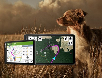 Garmin představil unikátní GPS navigaci. DriveTrack 72 primárně sleduje vaši smečku psů