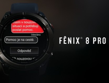 Garmin vydal aktualizaci pro Fenix 8 Pro. Co nového přináší?