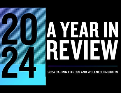 Garmin zrekapituloval rok 2024: Jak jsme byli nabití, ve stresu a jak jsme spali?