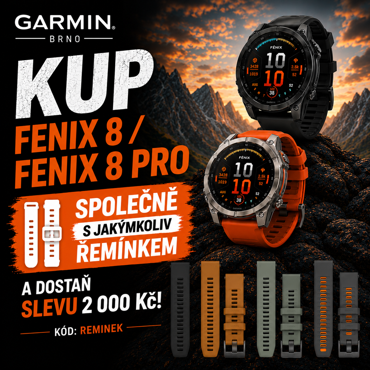 Fenix 8 s reminkem