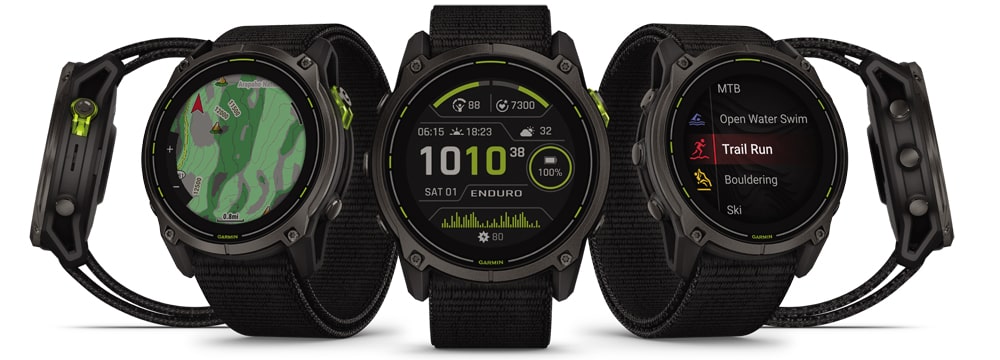 Garmin Enduro 3 z různých pohledů