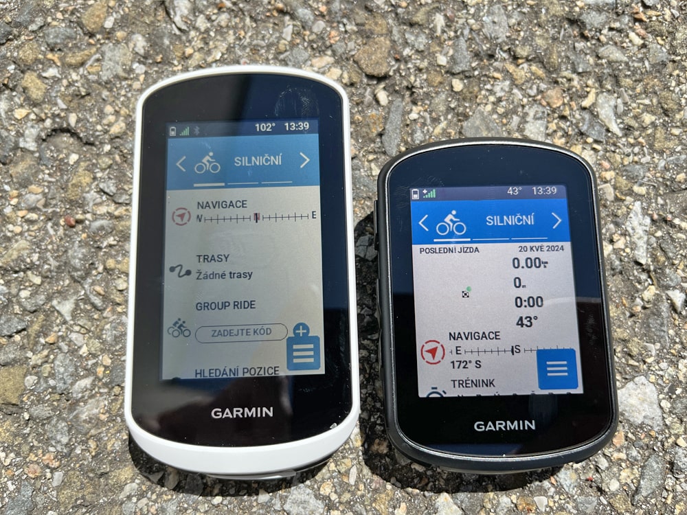 cyklopočítač Garmin Edge 840 vs. Edge Explore 2