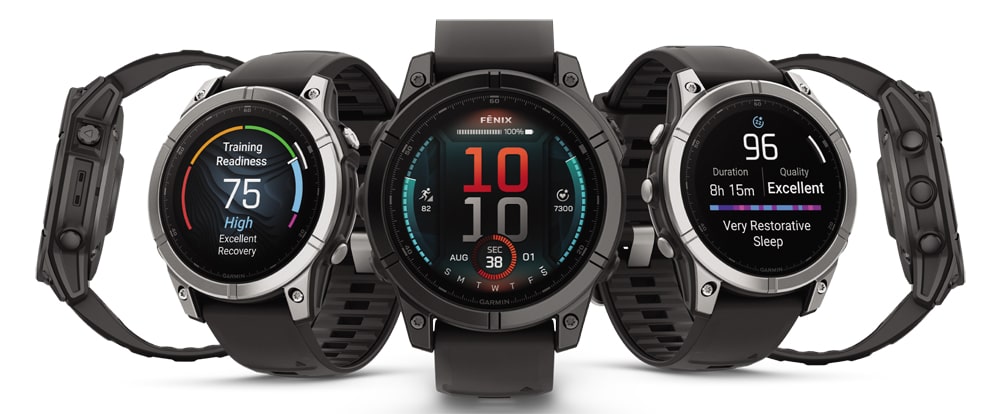 Hodinky Garmin Fenix E ze všech stran