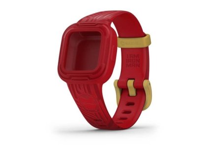 Garmin řemínek vivofit junior3, červený (Marvel Iron Man)