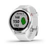 Garmin Approach S42 Silver/White Silicone band 010-02572-01