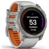 fenix7XPro Titaniu Gray Orange band prava5