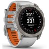 fenix7XPro Titaniu Gray Orange band prava4