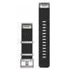88061 1 garmin reminek quickfit 22 nylonovy cerny stribrne kovani