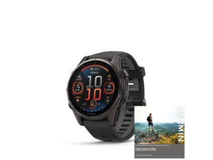 garmin fenix 8 43mm amoled titan sapphire carbon gray mi 1765809473