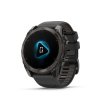 Fenix8 51 HR CarbonGray Black Front left 0014 fenix8 voice assistant still