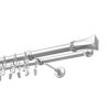 garnyze dvourada chrom 25mm almero