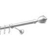 garnyze 25mm stribrna jednorada avanti
