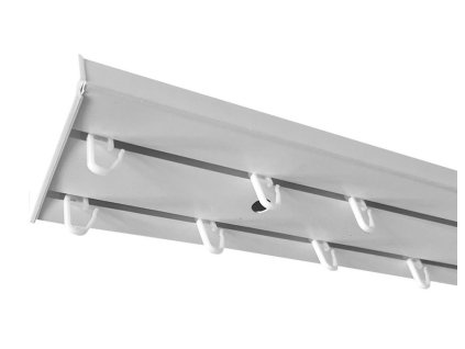 Dvojkolejnice osazená-jezdci,koncovky,záslepky