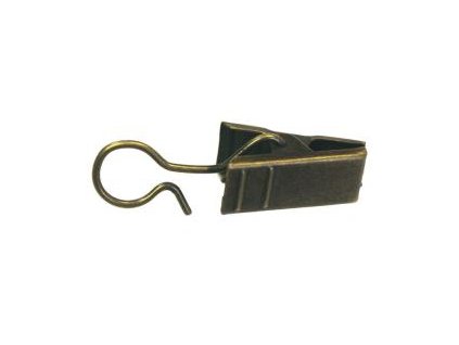 Žabka kovová IRON pro garnýže o pr.16mm