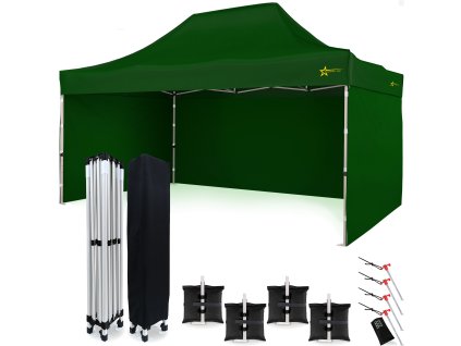 Pavillons mit Seitenteilen