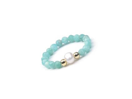 Brazil Amazonite and Pearl
