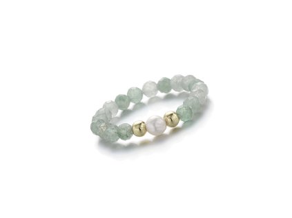 Green Aventurine and Pearl