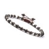 Smoky Quartz and Hemaite Braided