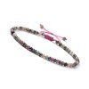 Tourmaline and Hematite Bradied