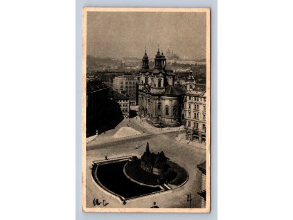 Pohlednice Praha Staroměstské náměstí (JN2035)