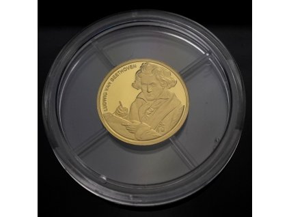 Zlatá mince Ludwig van Beethoven 2 Diners