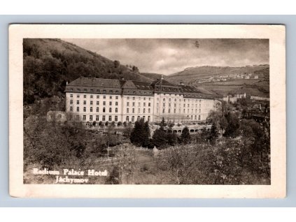 Pohlednice RADIUM PALCE HOTEL - JÁCHYMOV (ST1918)