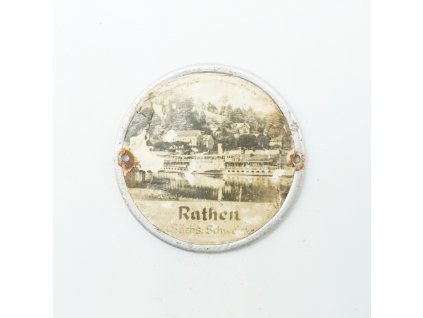 Turistický štítek RATHEN (X25748)