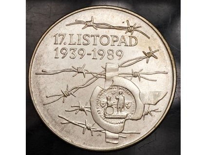 100 KČS 1989 17. LISTOPAD