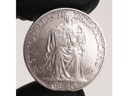 Vatikán 50 centesimi 1942