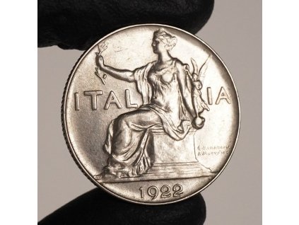 ITÁLIE 1 lira 1922