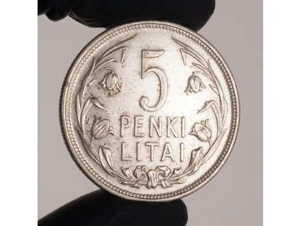 2 LATI 1925 LITVA STŘÍBRNÁ