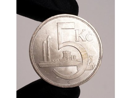 5 Kč 1929 RL 0/0 unc