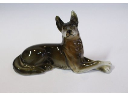 Porcelánový pes Duchcov x302 1