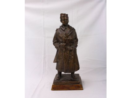 Bronzový voják socha x373 11