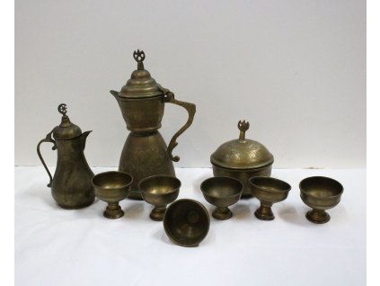 arabská čajová souprava mosaz x522 1