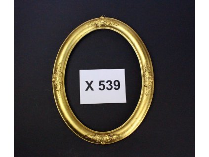 Starý rám zlacený plátkovým zlatem x539 1